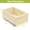HANPURE Hard Close Pull Out Cabinet Organizer 8' High, 16½' W x 21' D Slide Out Shelves with Full Extension Rails for Kitchen Pantry - 4 of 4