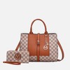 MKF Collection Yuliana Women’s Circular Print Satchel Bag with Wallet by Mia K - 2 of 4