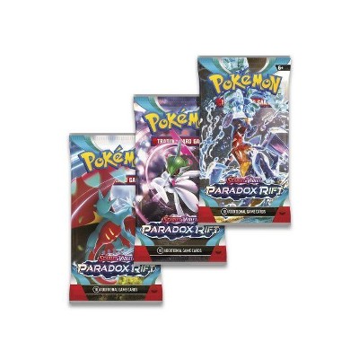 Pokemon Tcg: Scarlet And Violet Paradox Rift - 3 Pack Bundle - Styles ...