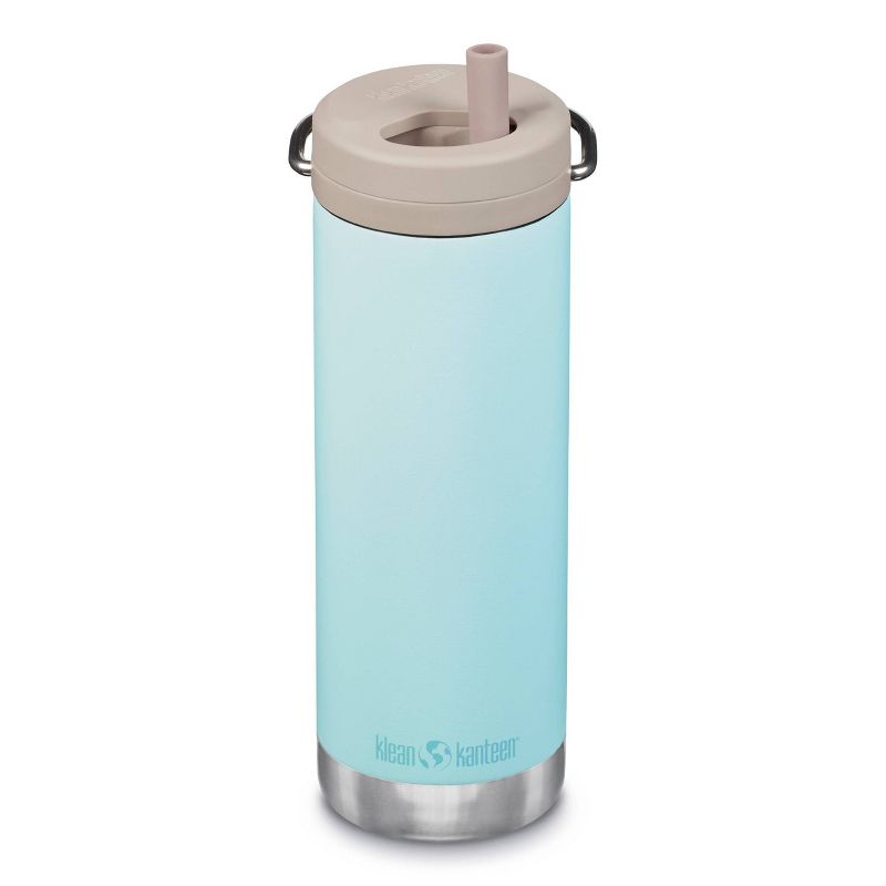 Klean Kanteen 16oz TKWide Insulated Stainless Steel Water Bottle with Twist Straw Cap, 3 of 8