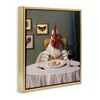 Stupell Industries Chicken & Egg Dinner Floating Frame Canvas Art - 2 of 4