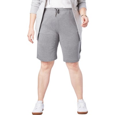Woman Within Plus Size Sport Knit Short