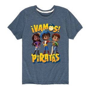 Boys' - Santiago of The Seas - Vamos Piratas Short Sleeve Graphic T-Shirt - 1 of 4