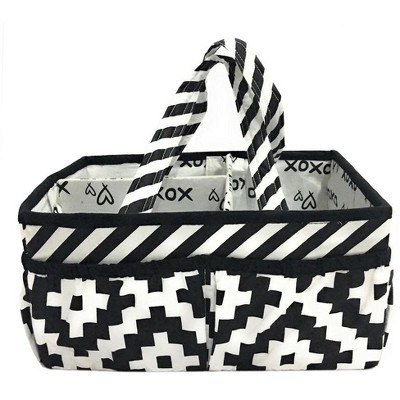 Bacati - Love Black/white Storage Caddy