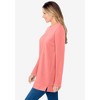 Woman Within High Pile Fleece Sweatshirt - 4 of 4