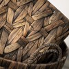 Sullivans 14.75", 13" & 10.5" Dark Brown Woven Basket Set of 3, Brown - 2 of 4