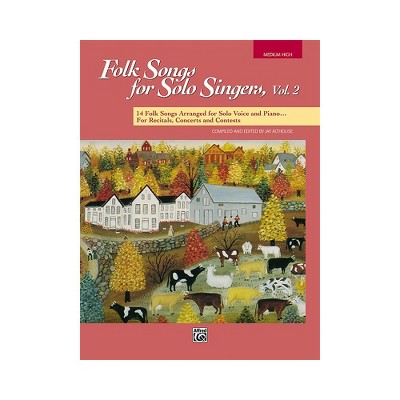 Alfred Folk Songs for Solo Singers Vol. 2