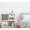 Sweet Jojo Designs Fabric Storage Bins Set Construction Truck Red Blue and Grey - 2 of 4