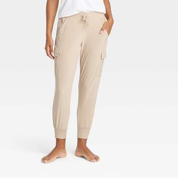 Agnes Orinda Women's Plus Size Drawstring Elastic Waist Cargo Pants with  Pockets Gray 1X