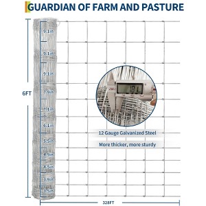 Hardware Cloth – Galvanized After Welding Wire Mesh Roll for Fencing, Poultry, Rodent Barrier & More - 1 of 4
