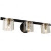 Artcraft Lighting Salinas 3 - Light Vanity in  Black/Brass - 3 of 4
