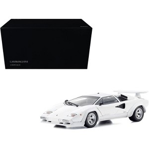 Lamborghini Countach LP 400S White 1/18 Diecast Model Car by