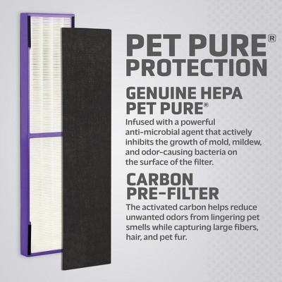 White HEPA Pet Pure Replacement Air Purifier Filter