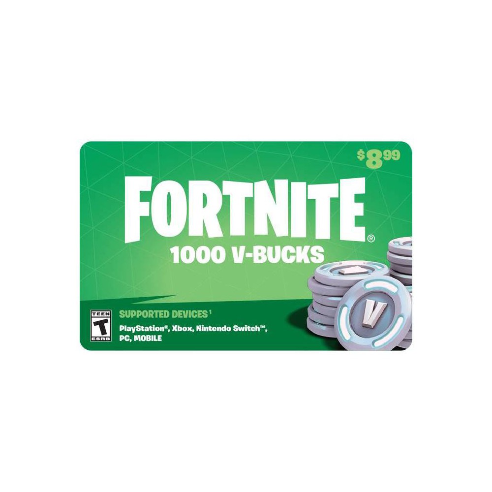Epic Games 8.99 Fortnite V Bucks Gift Card Email Delivery Connecticut Post Mall