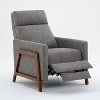 NicBex Leather Accent Chair,Upholstered Living Room Chair with High Backrest,Mid-Century Armchair,Push-Back Accent Chairs for Living Room - 2 of 4