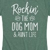 Women's - Instant Message - Rockin The Dog Mom and Aunt Life Short Sleeve Graphic T-Shirt - 2 of 4