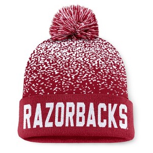 NCAA Arkansas Razorbacks Condensed Knit Cuffed Beanie - 1 of 2