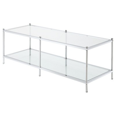 Royal Crest Coffee Table Chrome  - Breighton Home