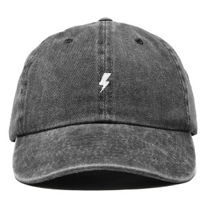 Dalix Lil Bolt Embroidered Cotton Summer Outdoor Baseball Cap Dad Hat Mens - 1 of 4