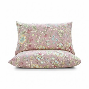 LISM 100% Cotton Pillowcases Set of 2 - 1 of 4