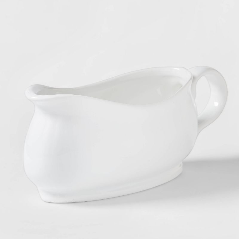 Porcelain Gravy Boat 20oz White - Threshold&#8482;, 3 of 7