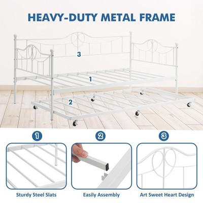Twin Bed with Trundle