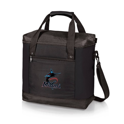 MLB Miami Marlins Montero Cooler Tote Bag - Black - image 1 of 3