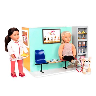 american girl doll vet set