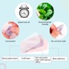 Saviland Women's 20PCS 10 Sizes Semi-Cured Gel Nail Strips Kit - Mint Frost Glitter Design with Tools. - 3 of 4
