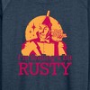 Women's - Wizard of Oz - Tin Man Bit Rusty Lightweight French Terry Slouchy - 2 of 4
