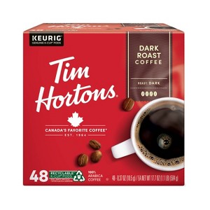Tim Hortons Dark Roast Keurig K-Cup Coffee Pods - 48ct - 1 of 4