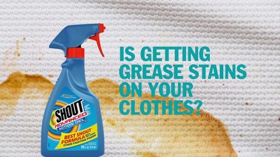 Shout Advanced Unscented Gel Laundry Stain Remover Spray - 22 oz