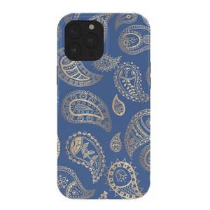 Cynthia Haller Classic blue and gold paisley Tough iPhone Case - Society6 - 1 of 1