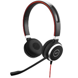 Jabra EVOLVE 40 UC Stereo (SME) Wired Headset Black - 1 of 2