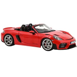 2023 Porsche 718 Spyder RS Guards Red 1/18 Diecast Model Car by Norev - 1 of 1