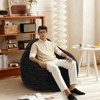 MAYEERTY Bean Bag Chair Foam Filled for Adults Soft Removable Cover Furniture - 2 of 4