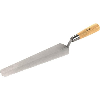 Bon Tool 11-626 Duckbill Trowel - 10-inch X 2-inch Wood Handle