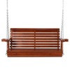 Resenkos 2-Person Swing Chair With Chains & Cupholders, , Perfect for Garden, Poolside, & Backyard, - 2 of 4