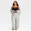 Women's Stitched Wide Leg Pants - Auden™ - 3 of 3