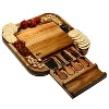 NCAA Texas University at Austin Longhorns Large Acacia Charcuterie Board with Cheese Knives - 3 of 4