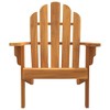 vidaXL Patio Adirondack Chair 31.1"x37.4"x36.2" Solid Wood Teak - 3 of 4