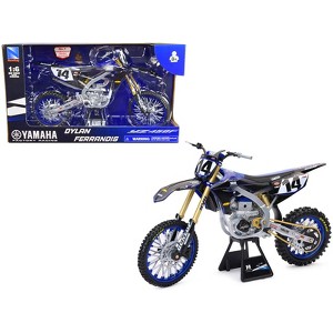 Yamaha YZ450F Motorcycle #14 Dylan Ferrandis "Yamaha Factory Racing" 1/6 Diecast Model by New Ray - 1 of 3