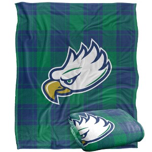 Florida Gulf Coast University Campus Plaid Spirit Silky Touch Super Soft Throw Blanket 50x60 - 1 of 4