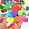 Unique Bargains Heart Style Self-Adhesive Home Decor Card DIY Foam Stickers - 3 of 4