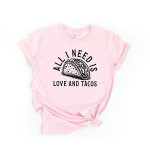 Simply Sage Market Women's Valentine Taco Short Sleeve Graphic Tee - 1 of 3
