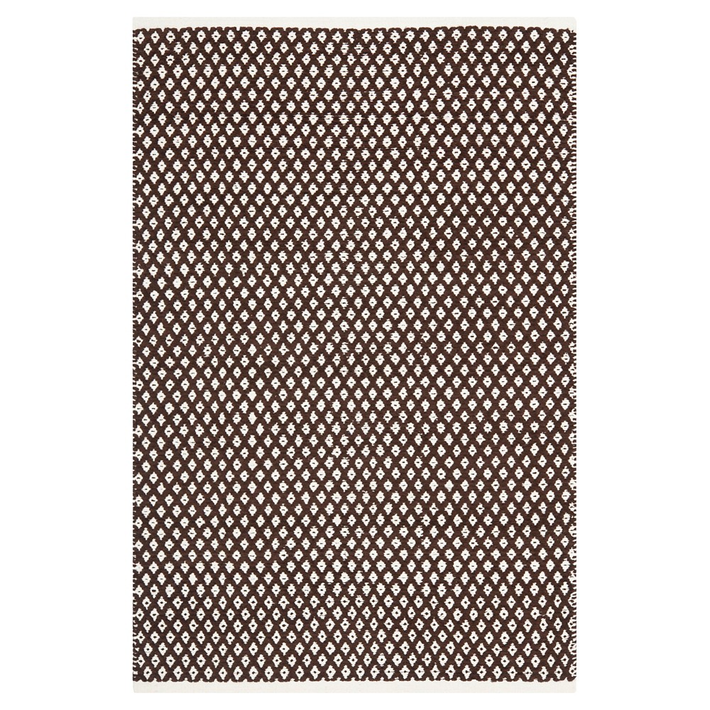 4'x6' Ramona Area Rug Brown - Safavieh