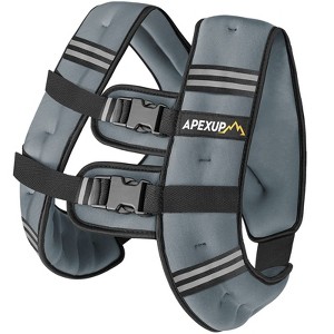 HOMLUX 30lbs Unisex Weighted Vest Fitness Gift for Men Women Strength Training Running Workout Equipment - 1 of 4