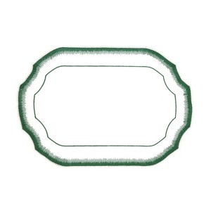 Saro Lifestyle Elegant Embroidery Detail Placemat (Set of 4) - 1 of 4