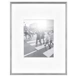 Thin Gallery Matted Photo Frame Silver - Project 62™