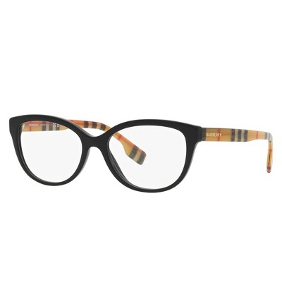 Burberry ESME BE 2357 3757 Womens Square Eyeglasses Black 54mm